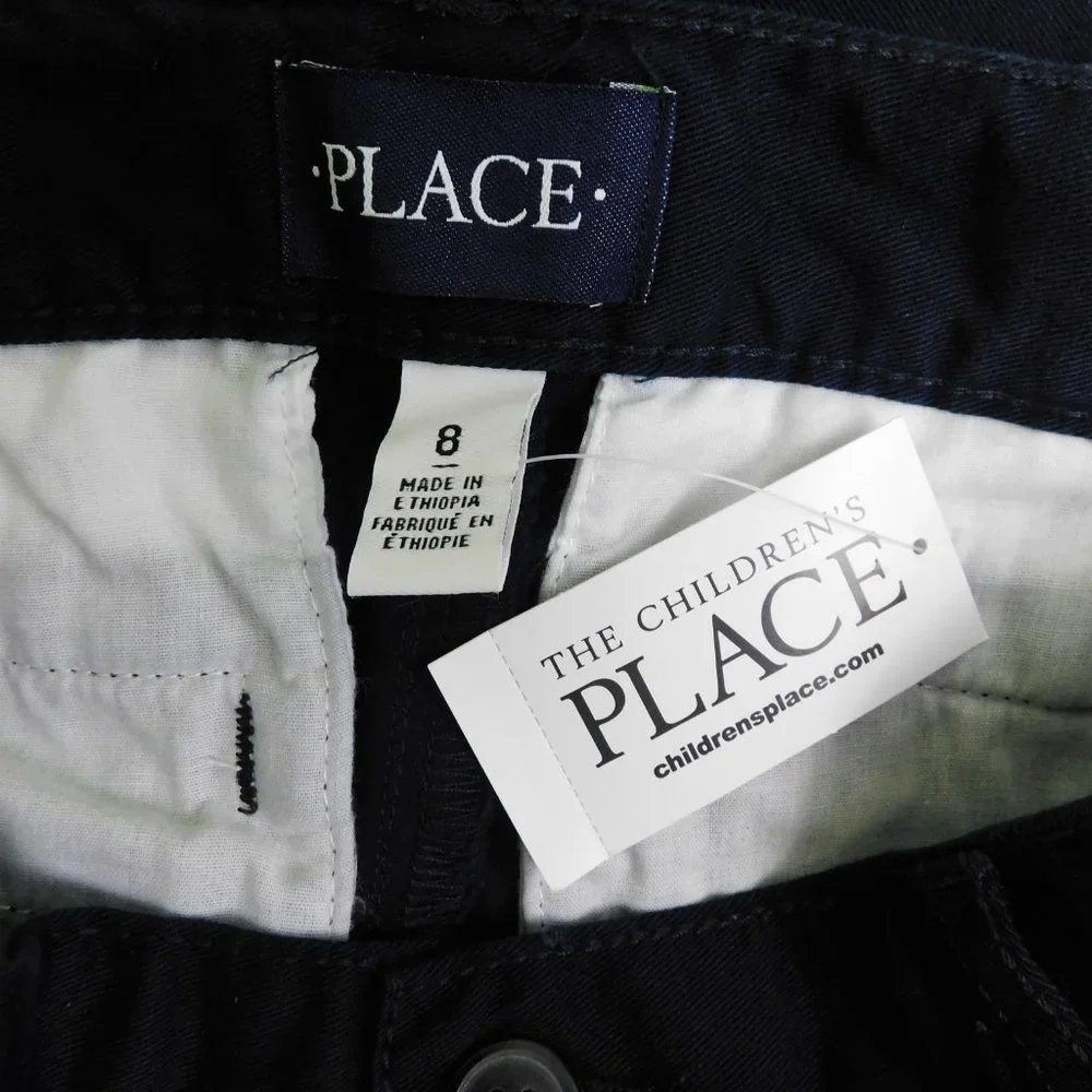 Children's Place Boy Pants Blue 8‎ New